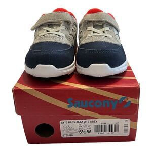Saucony SY-B Baby Jazz Lite Grey - Boys 6.5W